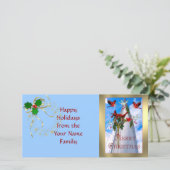 Kerst van de matroos feestdagenkaart (Staand voorkant)