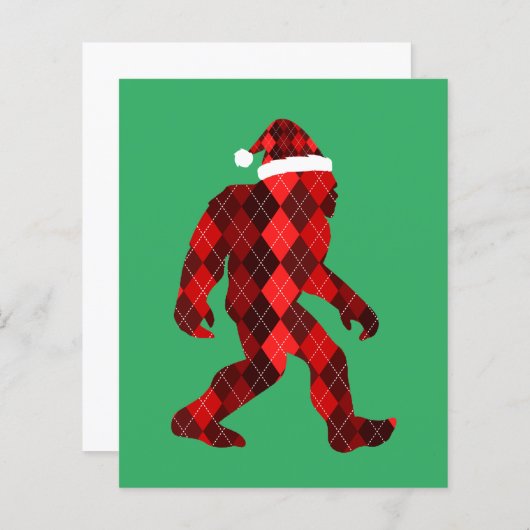 Kerst van de migfoot - Grappig kerstfeest (Voorkant / Achterkant)