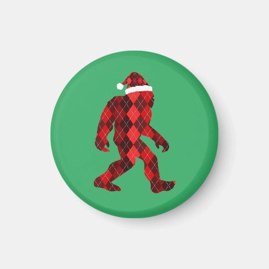Kerst van de migfoot - Grappig kerstfeest Magneet (Voorkant)