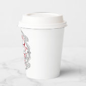 Kerst van de Noordpool Papieren Bekers (Links)