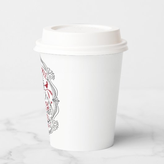 Kerst van de Noordpool Papieren Bekers (Links)