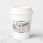 Kerst van de Noordpool Papieren Bekers (Voorkant)