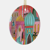 Kerst van de oosterse kerst keramisch ornament (Rechts)