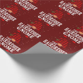 Kerst van de Reeks van de Matching van de Hairdres Cadeaupapier (Hoek)