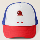 Kerst van de Reeks van de Matching van de Hairdres Trucker Pet (Voorkant)