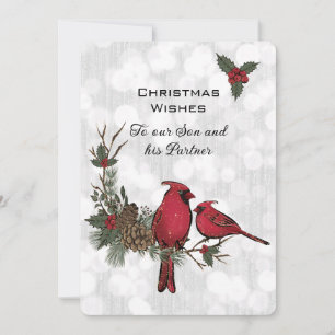 Kerst van de Rode Kerst van de Zoon en de Partner