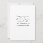 Kerst van de Rode Kerst van de Zoon en de Partner (Achterkant)