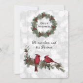 Kerst van de Rode Kerst van de Zoon en de Partner (Voorkant)