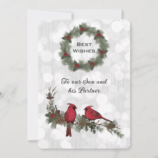 Kerst van de Rode Kerst van de Zoon en de Partner (Voorkant)