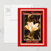 Kerst van Dixie Feestdagenkaart (Voorkant / Achterkant)