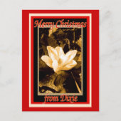 Kerst van Dixie Feestdagenkaart (Voorkant)