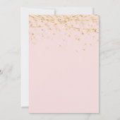 Kerst van Elegant Red Gold Ornaments Kaart (Achterkant)