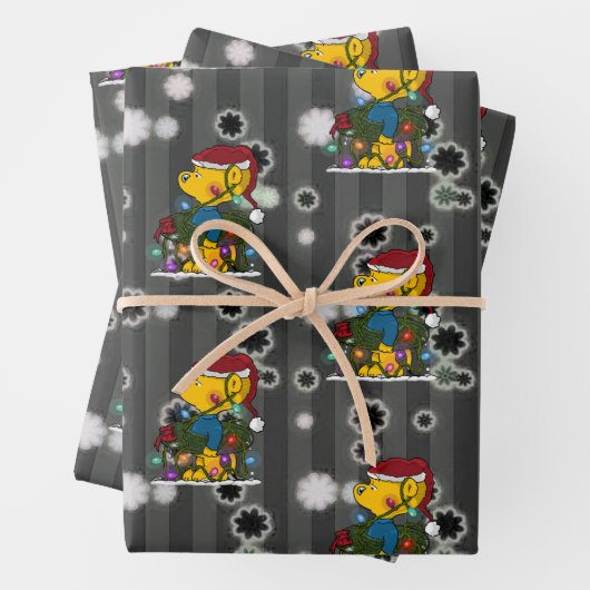 Kerst van Ferald Inpakpapier Vel (In situ)