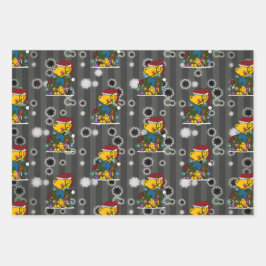 Kerst van Ferald Inpakpapier Vel