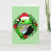 Kerst van Froggy Kaart (Voorkant)