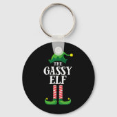 Kerst van Gassy Elf Matching Family Sleutelhanger (Voorkant)