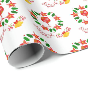 Kerst van Gin-gle Bells Cadeaupapier