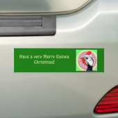 Kerst van Guinee! Bumpersticker (Op auto)