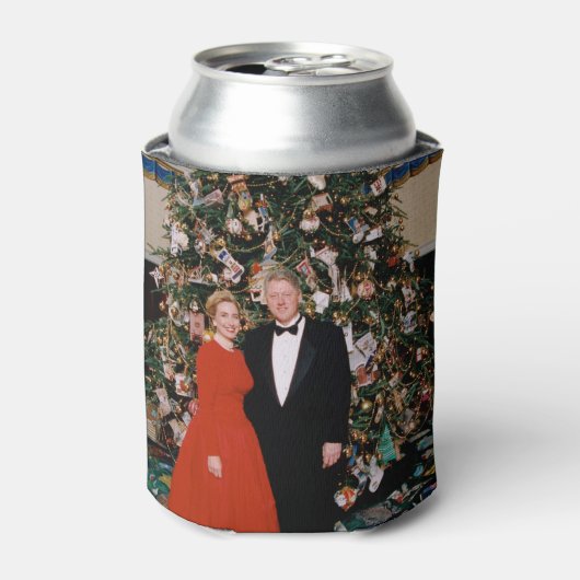 Kerst van het Amerikaanse President Bill Clinton & Blikjeskoeler (Blikje Voorkant)
