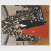 Kerst van het Amerikaanse President Bill Clinton & Cadeaupapier (Vlak)