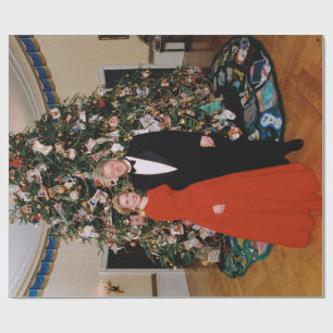 Kerst van het Amerikaanse President Bill Clinton & Cadeaupapier