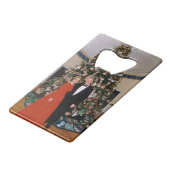 Kerst van het Amerikaanse President Bill Clinton & Creditkaart Flessenopener (Achterkant Gekanteld)