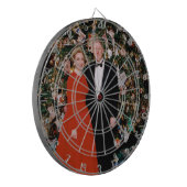 Kerst van het Amerikaanse President Bill Clinton & Dartbord (Voorkant Links)