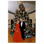 Kerst van het Amerikaanse President Bill Clinton & Fotobeeldje Ornament<br><div class="desc">Bill & Hillary Clinton Christmas White House, Bill Clinton is een Amerikaans politicus uit Arkansas die diende als het 42e President van de Verenigde Staten (1993-2001). Hij nam kantoor aan het einde van de Koude Oorlog, en was de eerste baby-boomer generatie President. — Tijdens het bestuur van William Jefferson Clinton...</div>
