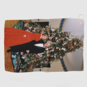 Kerst van het Amerikaanse President Bill Clinton & Golfhanddoek (Horizontaal)