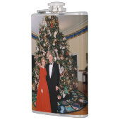 Kerst van het Amerikaanse President Bill Clinton & Heupfles (Links)