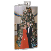 Kerst van het Amerikaanse President Bill Clinton & Heupfles (Rechts)