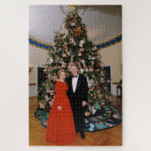 Kerst van het Amerikaanse President Bill Clinton & Legpuzzel (Verticaal)
