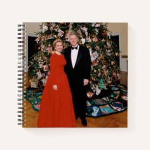 Kerst van het Amerikaanse President Bill Clinton & Notitieboek