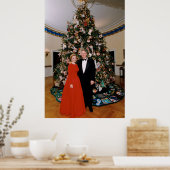 Kerst van het Amerikaanse President Bill Clinton & Poster (Keuken)