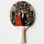 Kerst van het Amerikaanse President Bill Clinton & Tafeltennisbatje (Achterkant)