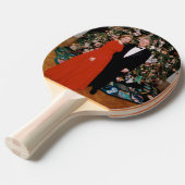 Kerst van het Amerikaanse President Bill Clinton & Tafeltennisbatje (Voorkant Gekanteld)