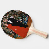 Kerst van het Amerikaanse President Bill Clinton & Tafeltennisbatje (Zijkant)