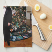 Kerst van het Amerikaanse President Bill Clinton & Theedoek (Quarter Fold)