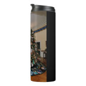 Kerst van het Amerikaanse President Bill Clinton & Thermosbeker (Geroteerd rechts)