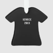 Kerst van het kerstspel ornament (achterkant)