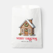 Kerst van het ontbijt bedankzakje (Voorkant)