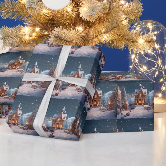 Kerst van het ontbijt cadeaupapier (Feestdagen)