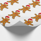 Kerst van het ontbijt cadeaupapier (Hoek)