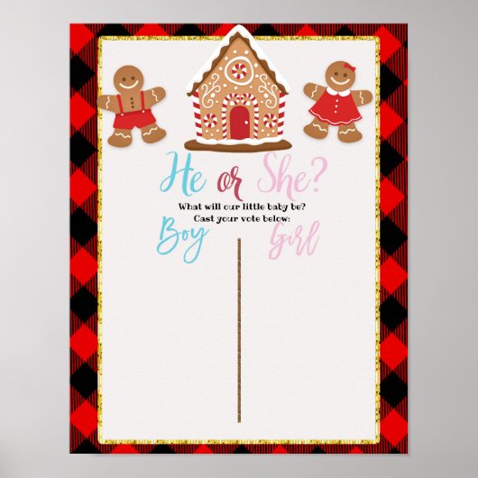 Kerst van het ontbijt Gendergelijkheid Openbaar st Poster (Voorkant)