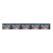 Kerst van het ontbijt grosgrain lint (Voorkant)