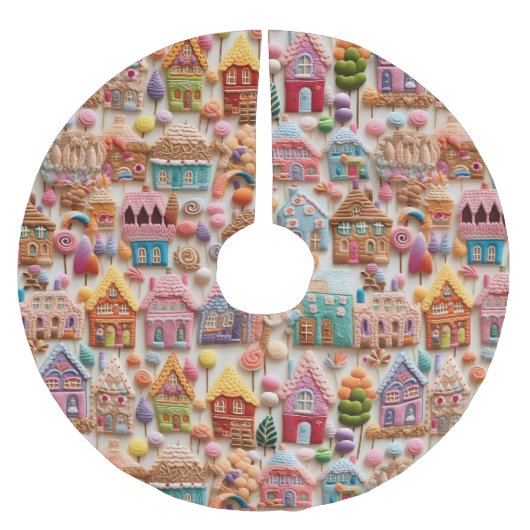 Kerst van het ontbijt kerstboom rok (Voorkant)