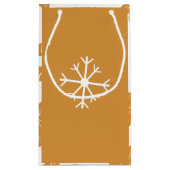 Kerst van het ontbijt klein cadeauzakje (Achterkant)