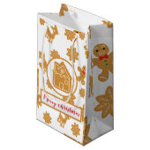 Kerst van het ontbijt klein cadeauzakje (Voorkant Gekanteld)