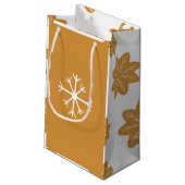 Kerst van het ontbijt klein cadeauzakje (Achterkant Gekanteld)