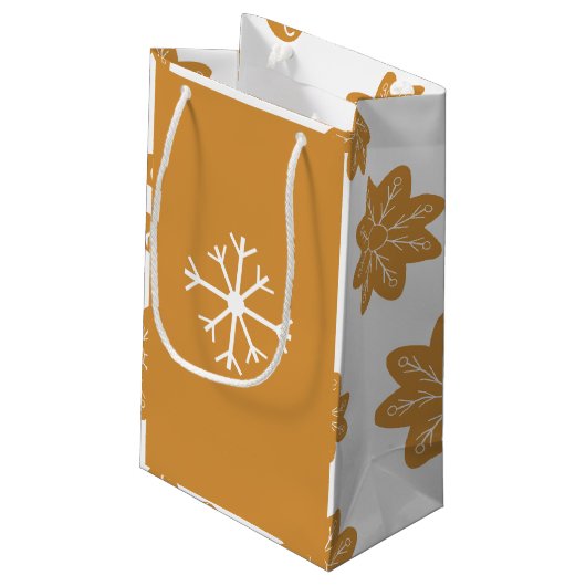 Kerst van het ontbijt klein cadeauzakje (Achterkant Gekanteld)